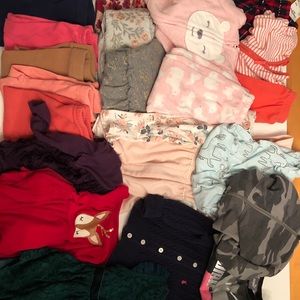 Baby Girl Bundle 12M Carter’s, Puma, Cat&Jack etc